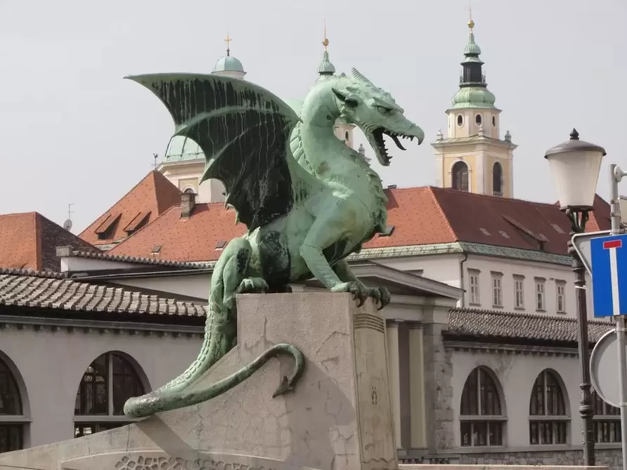 амулет за късмет - дракон